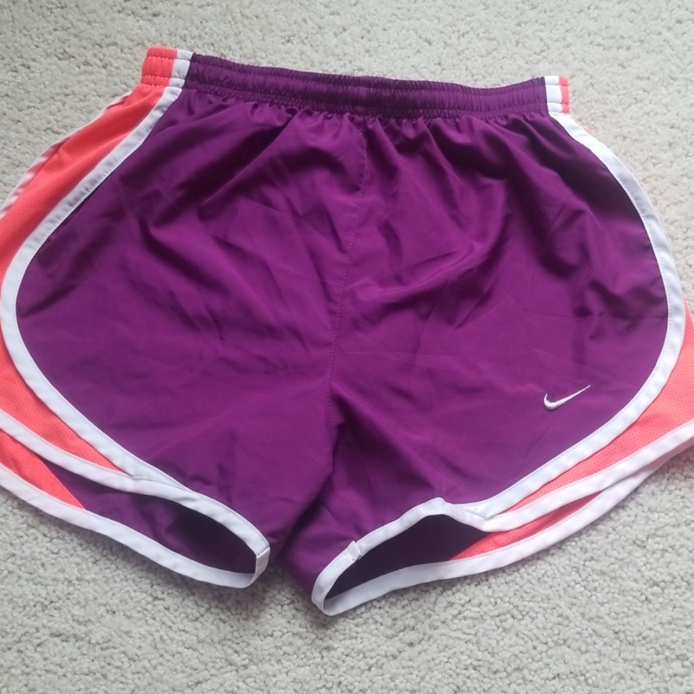 nike dri-fit track shorts